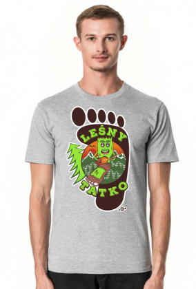 Leśny Tatko - Męska koszulka dla taty
