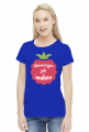 T-shirt dziewczyna jak malina