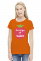 T-shirt dziewczyna jak malina