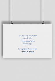 art. 5 - EKPC - plakat