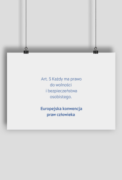 art. 5 - EKPC - plakat