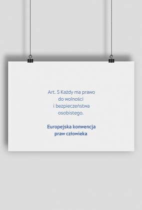 art. 5 - EKPC - plakat