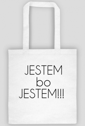 Eko torba "JESTEM BO JESTEM"