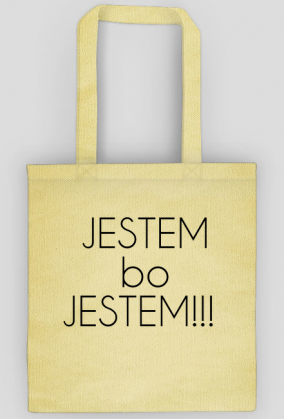 Eko torba "JESTEM BO JESTEM"