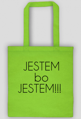 Eko torba "JESTEM BO JESTEM"