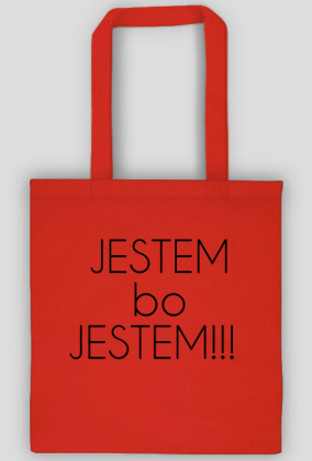 Eko torba "JESTEM BO JESTEM"