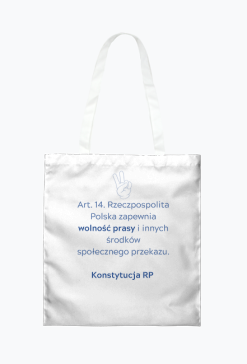 art. 14 - wolne media - torba na laptopa
