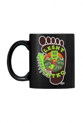 Leśny Tatko - Kubek czarny dla taty