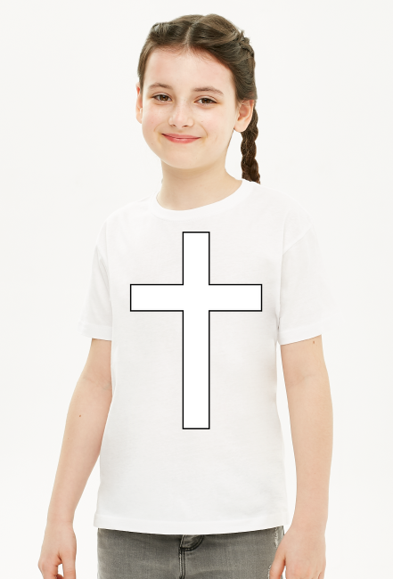 KRZYŻ ŁACIŃSKI - koszulka chrześcijańska