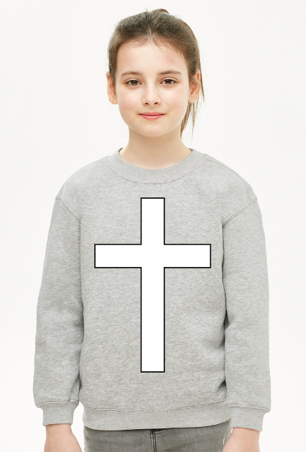 KRZYŻ ŁACIŃSKI - bluza chrześcijańska