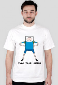 Finn the hero Koszulka Biała