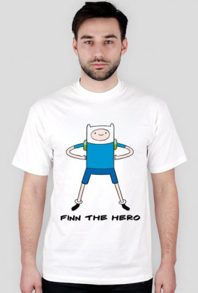 Finn the hero Koszulka Biała