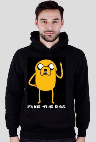 Jake the Dog Bluza z kapturem Czarna