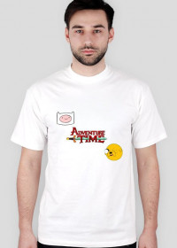 Adventure Time Koszulka Biała