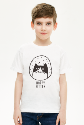 koszulka happy kitten