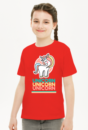 koszulka z jednorożcem