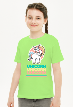 koszulka z jednorożcem