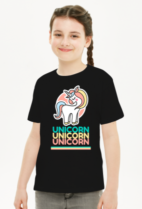 koszulka z jednorożcem