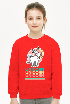 bluza z jednorożcem