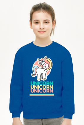 bluza z jednorożcem