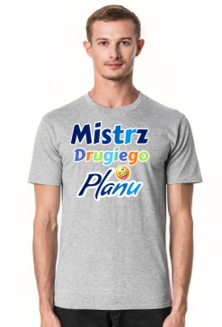 Koszulka Mistrz drugiego planu Szara