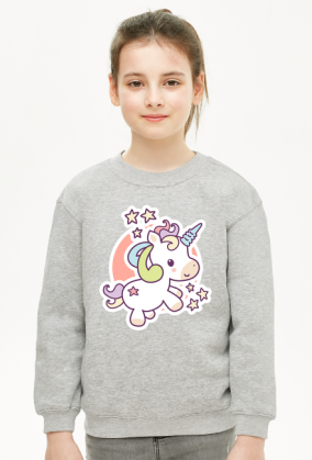 bluza z jednorożcem