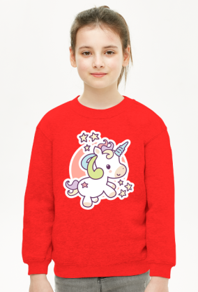 bluza z jednorożcem