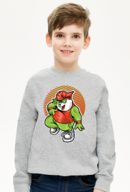 bluza dla chłopca z nadrukiem