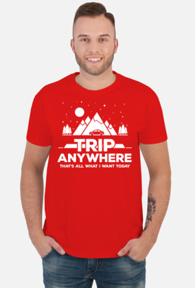 Koszulka Trip Anywhere