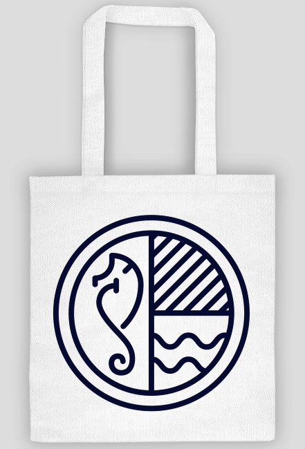 EKO torba z nadrukiem dwustronnym - MARINE by Visit Gdynia