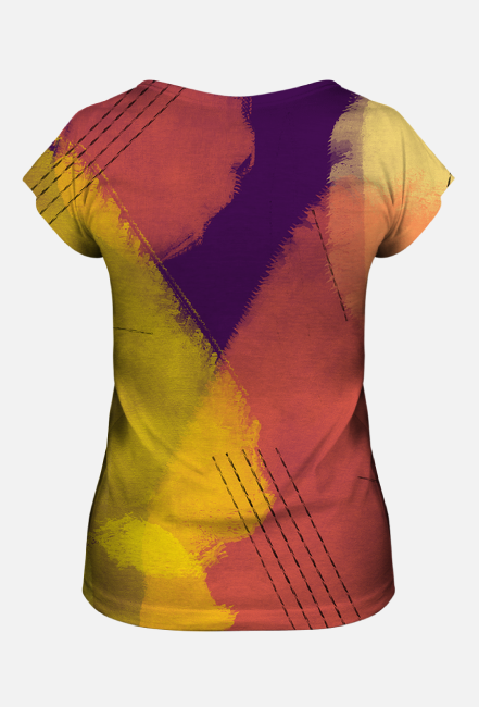 koszulka full print abstract