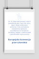 art. 14 - EKPC, zakaz dyskryminacji, plakat