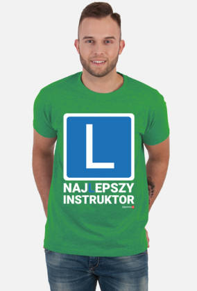 NAJLEPSZY INSTRUKTOR L T-SHIRT