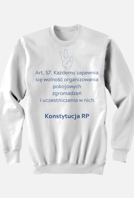 art. 57 - wolność zgromadzeń - bluza