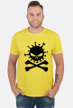 T-shirt Męski Virus Crossbones