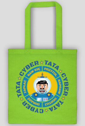 Cyber Tata - Torba na zakupy dla taty