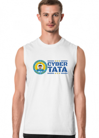Cyber Tata - Koszulka męska bez rękawów dla taty