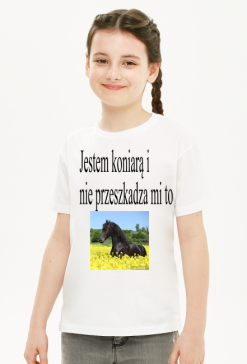 Koszulka do jazdy konnej.