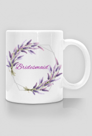 Bridesmaid lavender - kubek