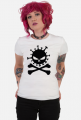 T-shirt Damski Virus Crossbones