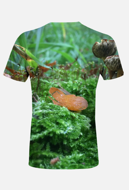 Moss Mushroom Family Fullprint