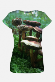 Moss Mushroom Family Fullprint Lady
