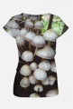 White Mushroom Family Fullprint Ladies