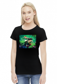 Moss Mushroom Soldiers Black Lady