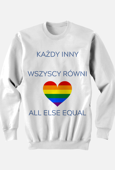 Każdy inny, wszyscy równi - bluza