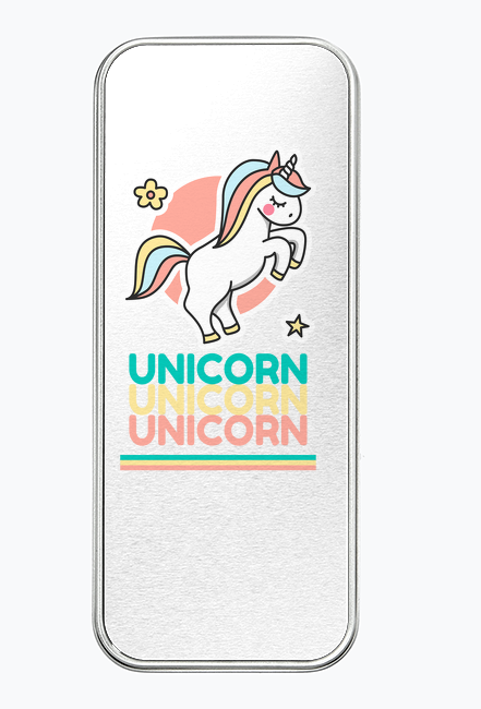 Metalowy piórnik Unicorn