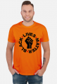 T-shirt Męski Black Lives Matter Fist