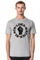 T-shirt Męski Black Lives Matter Fist