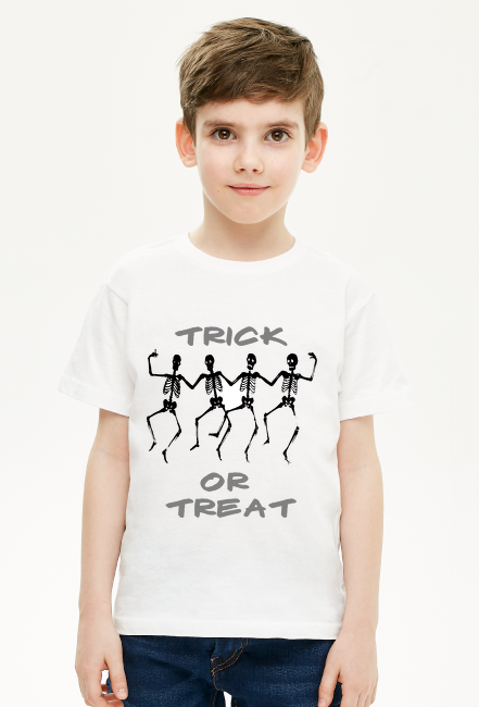 Trick or treat koszulka bawełniana dziecięca