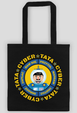 Cyber Tata - Torba na zakupy dla taty